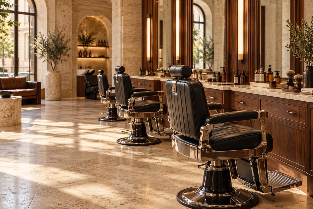 Espacio profesional de barbería